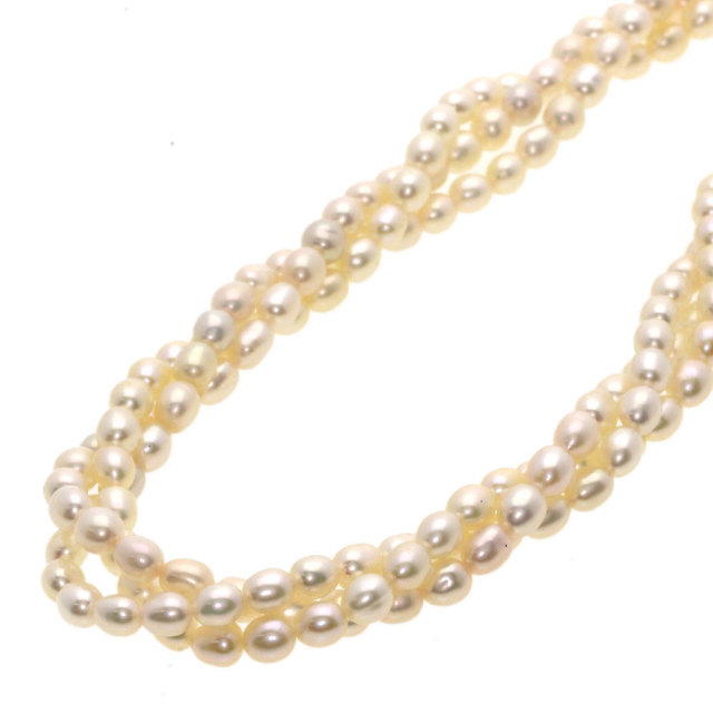 セレクトジュエリー ネックレス 淡水パール 真珠 イヤリング ブレスレット3点セット