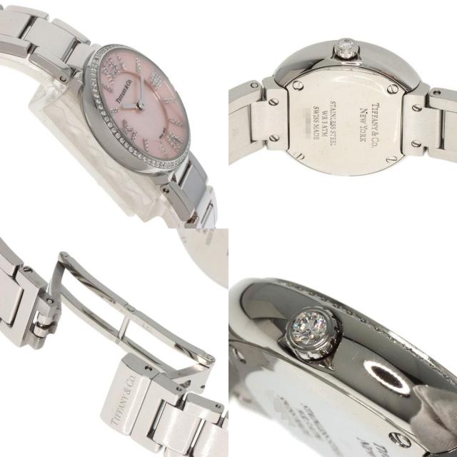 （日本未入荷）ギフトに♪ Tiffany 時計 シルバー ダイヤモンド 日本未入荷）ギフトに♪ Tiffany 時計 シルバー ダイヤモンド