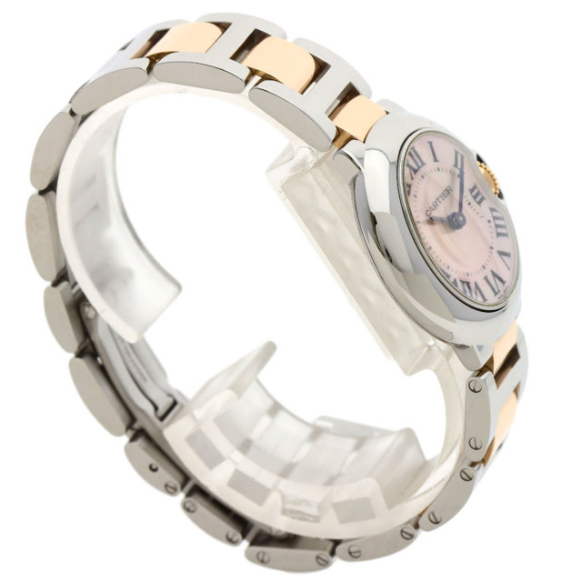 CARTIER カルティエ W6920034 バロンブルー SM 28mm 腕時計 ステンレス  