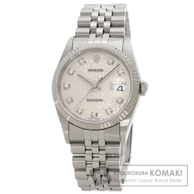 ロレックス 腕時計 デイトジャスト 10P ダイヤモンド