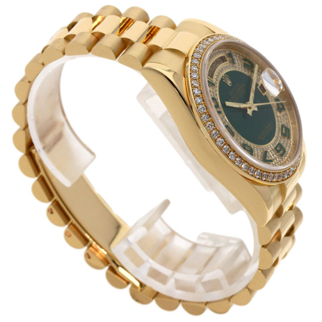 ROLEX ロレックス 118348ZEA デイデイト 50周年 ベゼルダイヤモンド 