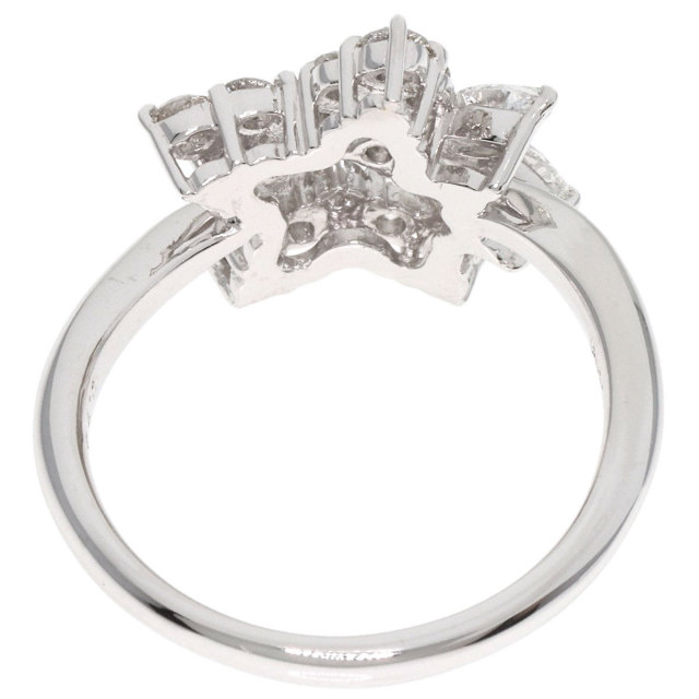 Pt900 プラチナ サファイア3.75ct ダイヤ1.05ct リング 指輪 