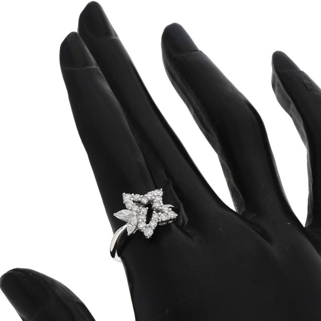 0.75ct ダイヤモンド リング・指輪 プラチナPT900 5.3g レディース 