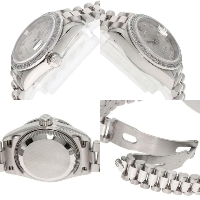 ROLEX ロレックス 69136G デイトジャスト 10P ダイヤモンド メーカー