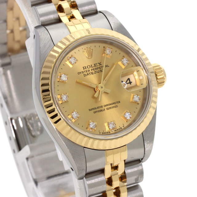 ROLEX デイトジャスト 69173G 10Pダイヤ【正規品】 ROLEX ロレックス 69173G デイトジャスト 10Pダイヤモンド