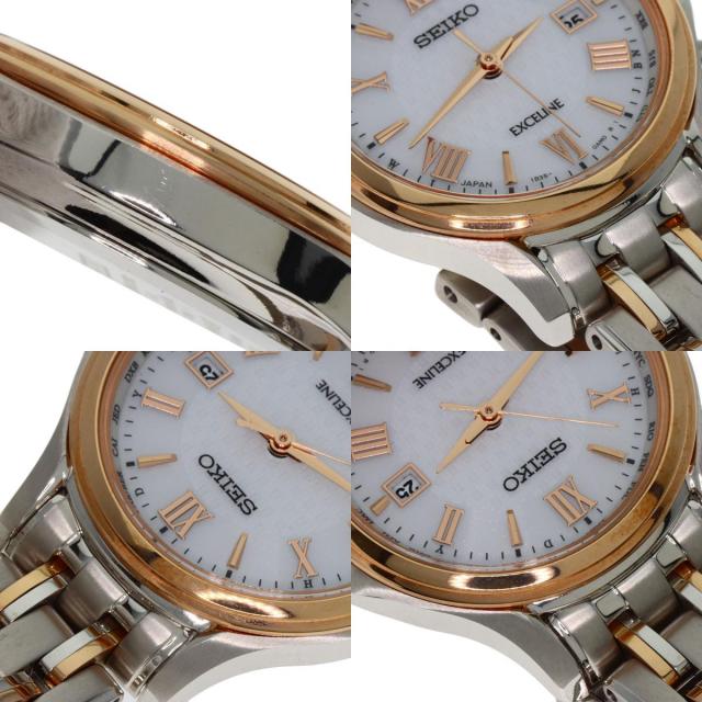 SEIKO セイコー SWCW162 エクセリーヌ 腕時計 チタン/チタン