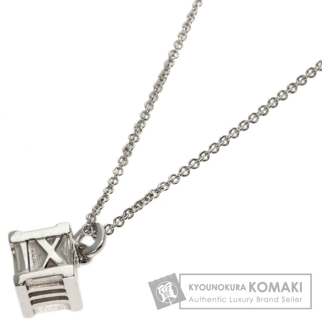 TIFFANY&Co. ティファニー アトラス キューブ ネックレス シルバー  