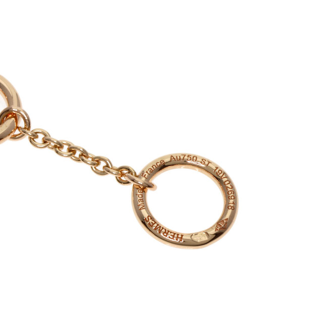 HERMES エルメス シェーヌダンクル ミニパンク #ST ネックレス K18  