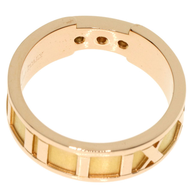TIFFANY&Co. ティファニー アトラス 3P ダイヤモンド リング・指輪 K18  