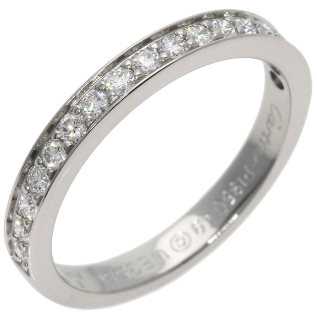 CARTIER カルティエ ダイヤモンド ハーフエタニティ #49 リング
