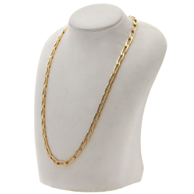CARTIER カルティエ ヴィンテージ チェーン ネックレス K18イエロー 