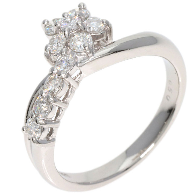 0.5ct ダイヤモンド リング・指輪 プラチナPT900 5g レディース