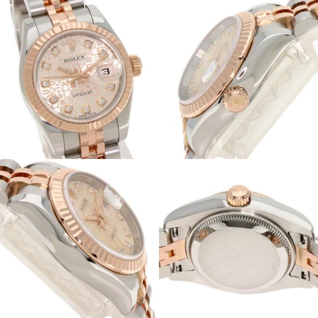 ロレックス　純正 コマ駒 179171 コンビ　K18RG ローズゴールド SS ロレックス ROLEX 純正 デイトジャスト 179171用 コマ ピンク