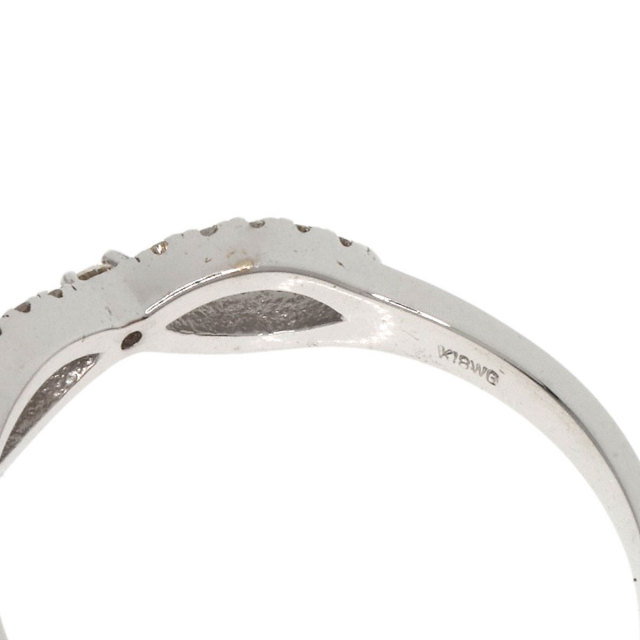 0.32ct ダイヤモンド リング・指輪 K18ホワイトゴールド 2.2g 0.32ct ダイヤモンド リング・指輪 K18ホワイトゴールド 2.2g