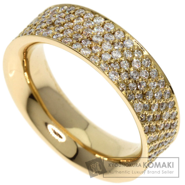 0.66ct ダイヤモンド リング・指輪 K18イエローゴールド 6.6g レディース 