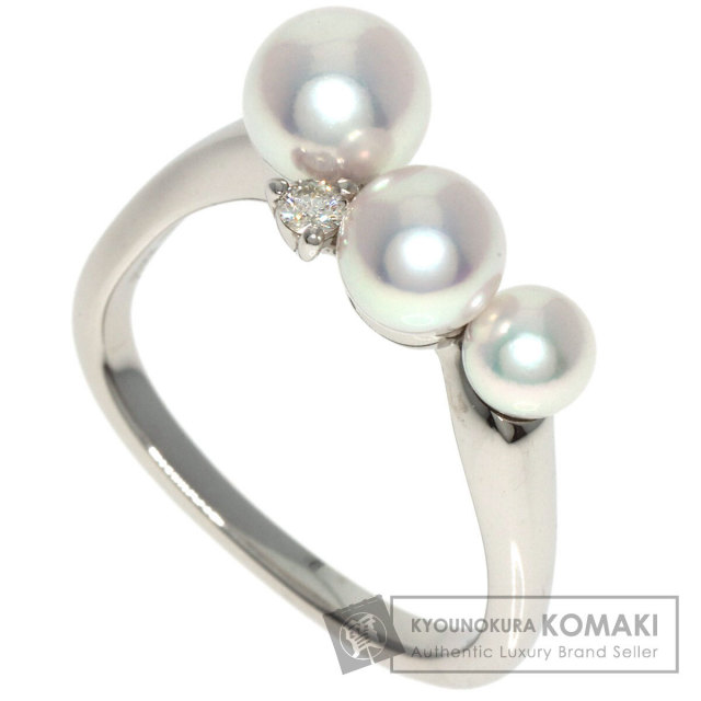 アコヤパール ダイヤモンド ドリームタイム リング・指輪 プラチナ  