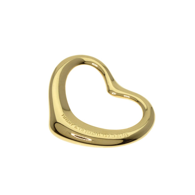 TIFFANY&Co. ティファニー オープンハート ペンダントトップ K18 