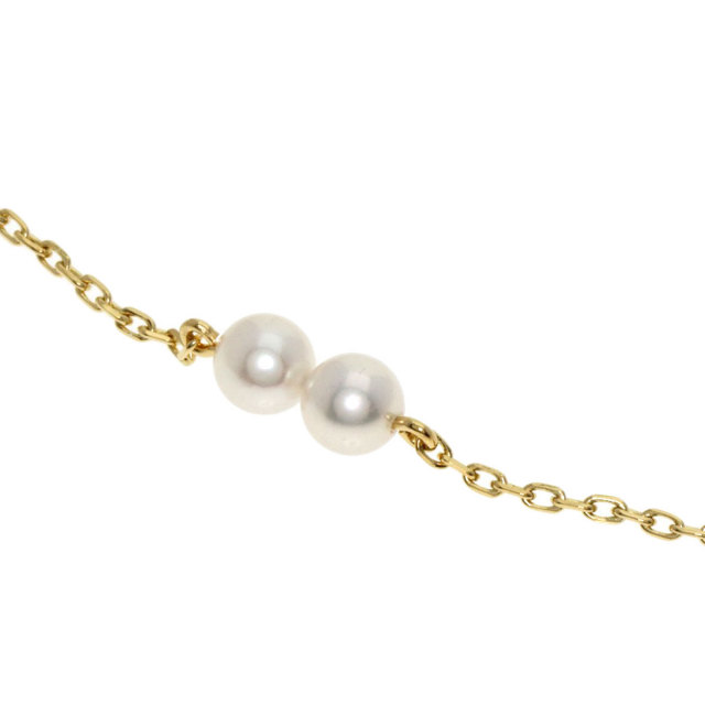 チ*ツ様 MIKIMOTO PEARL  ブレスレット　パール　真珠 MIKIMOTO ミキモト ステーションパール 真珠 ブレスレット K18