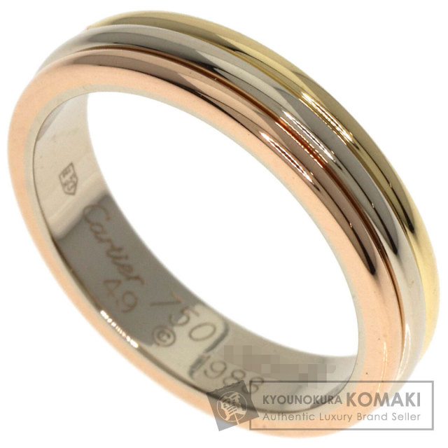 CARTIER カルティエ スリーカラー #49 リング・指輪 K18イエロー