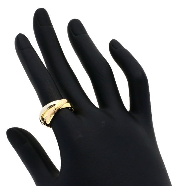 CARTIER カルティエ トリニティ #50 リング・指輪 K18イエローゴールド  