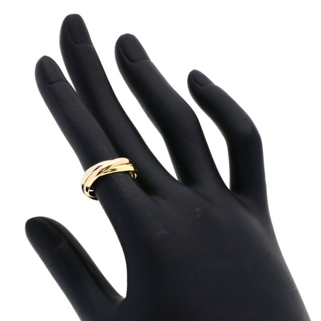 CARTIER カルティエ トリニティ SM #48 リング・指輪 K18イエロー