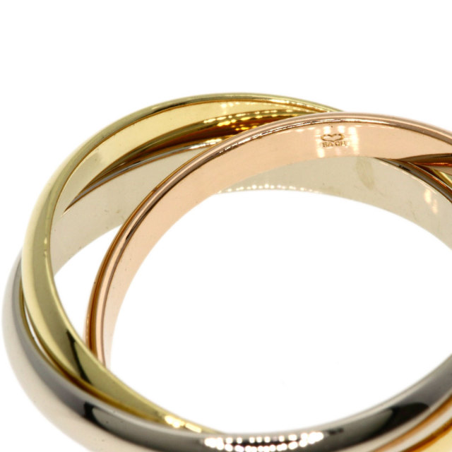 CARTIER カルティエ トリニティ SM #48 リング・指輪 K18イエロー