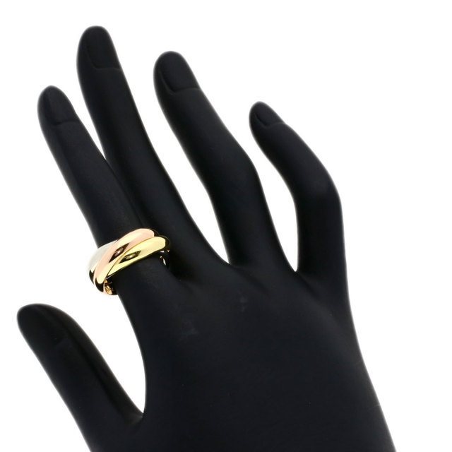CARTIER カルティエ トリニティ MM #49 リング・指輪 K18イエロー  