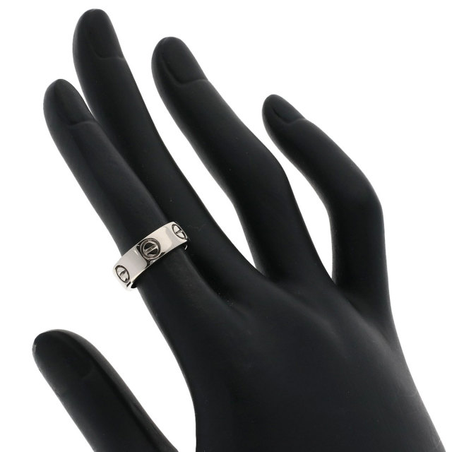 Cartier リング サイズ47 CARTIER カルティエ ラブリング #47 リング・指輪 K18ホワイト