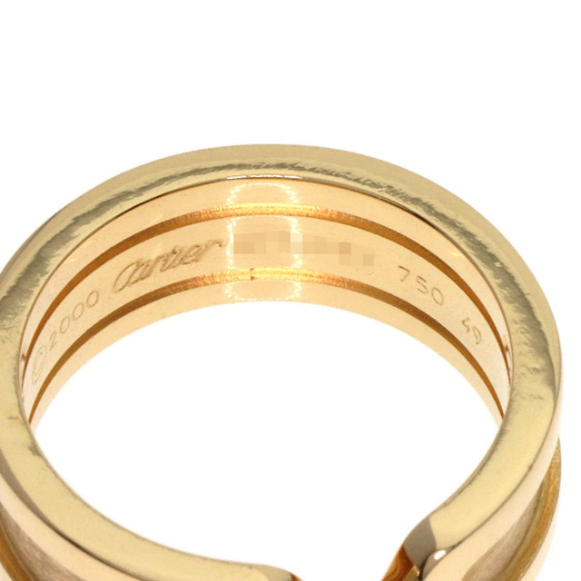 CARTIER カルティエ C2リング #49 リング・指輪 K18イエロー