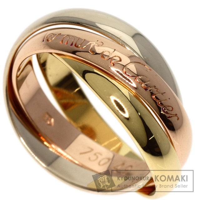 CARTIER カルティエ トリニティ #49 リング・指輪 K18イエロー