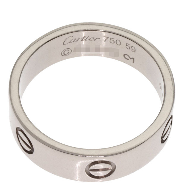 K18 カルティエ ラブリング サイズ　L 59 9g Cartier カルティエ ラブリング#59(日本サイズ18.5号近辺) A