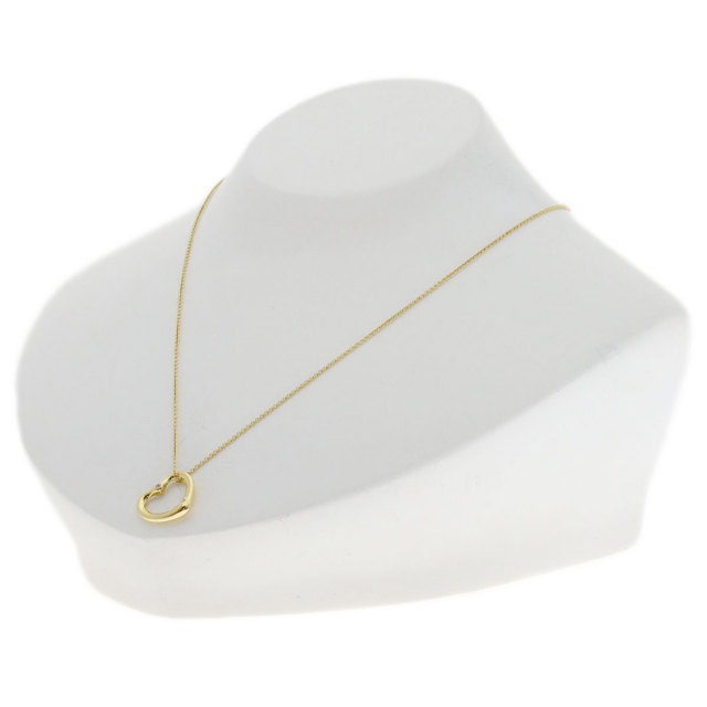 TIFFANY&Co. ティファニー オープンハート 2P ダイヤモンド ネックレス 