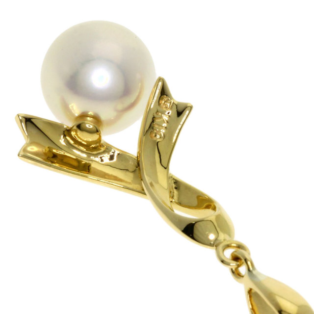 MIKIMOTO ミキモト パール 真珠 ネックレス K18イエローゴールド