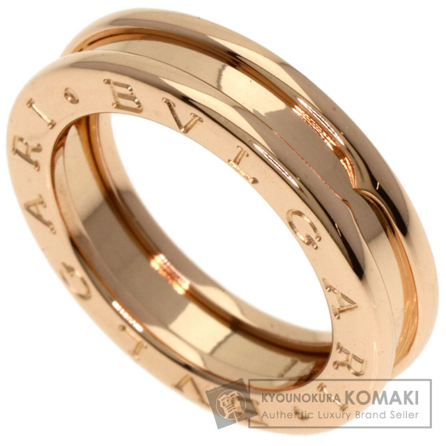 ブルガリB-zero1 WG ビーゼロワン リング48 ビー・ゼロワン ブルガリ B-zero1 リング #48 約8号 18k 18金