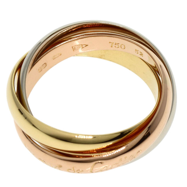 Cartier カルティエ マネークリップ　トリニティ カルティエトリニティリング スリーカラー #48 ユニセックス