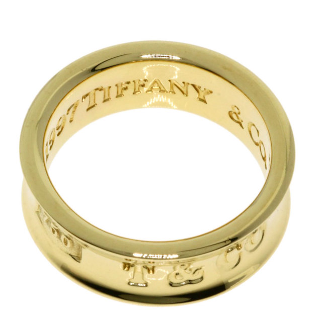 ティファニー リング 1837 18号 TIFFANY&Co. ティファニー 1837 リング・指輪 K18イエロー