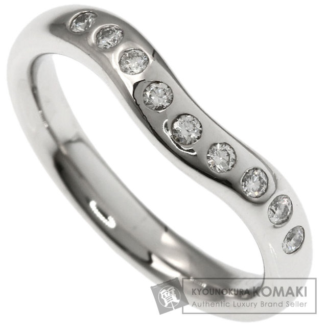 ティファニー リング・指輪 カーブドバンド ダイヤモンド