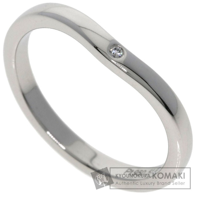 カルティエ　プラチナリング CARTIER カルティエ ハーフエタニティ ダイヤモンド #48 リング