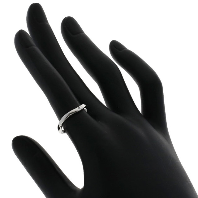 カルティエ バレリーナ ダイヤ 3P リング 6号 pt950 指輪 Cartier - カルティエ リング ダイヤ ダイヤモンド バレリーナ