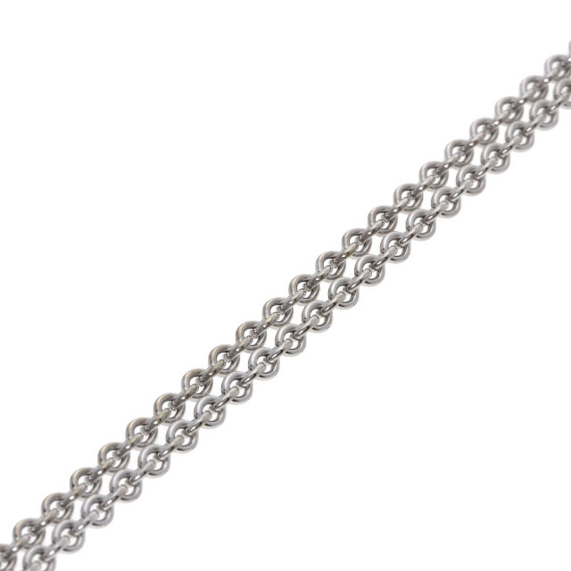 CARTIER カルティエ チェーン 42cm ネックレス K18ホワイト