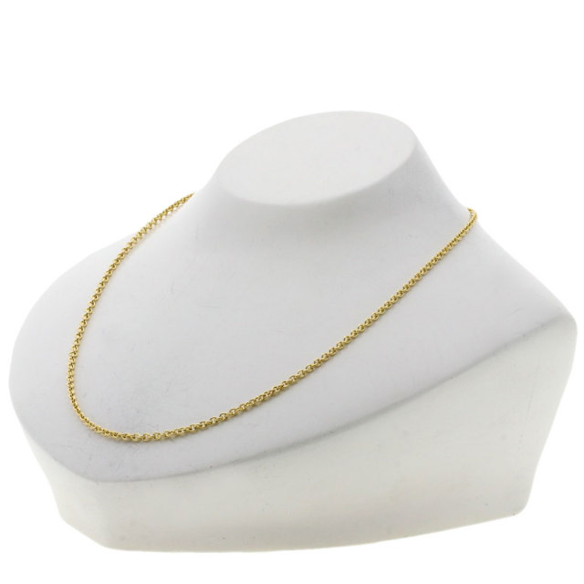 大人気★即納【カルティエ】ギフトに◎ チェーン ネックレス 18K 大人気☆即納【カルティエ】ロゴ ネックレス 18K 金 ギフトに