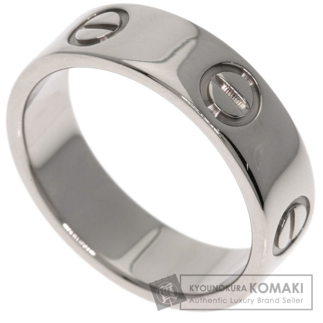 CARTIER カルティエ ミニ ラブリング 1P ダイヤモンド #55 リング