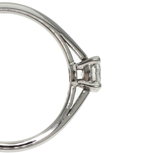 【美品】BVLGARI　ブルガリ　1Pダイヤモンド　リング　プラチナ ブルガリ(BVLGARI)ブルガリ ブルガリブルガリ1Pダイヤリング