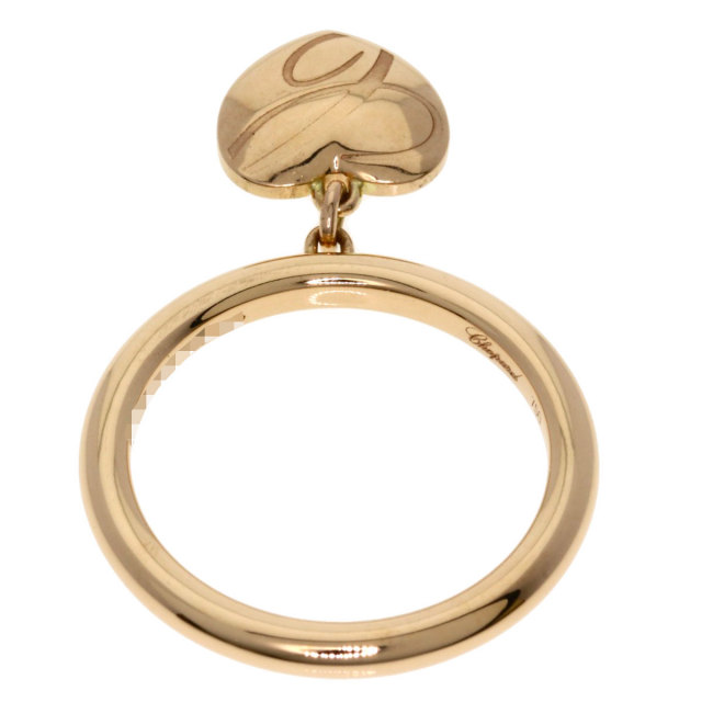 Chaumet ショーメ ハート チャーム リング・指輪 K18ピンク