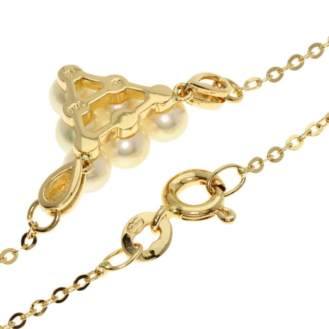Mikimoto ミキモト　K18 天然パール　ワンパール　ネックレストップ MIKIMOTO ミキモト パール 真珠 ネックレス K18イエローゴールド