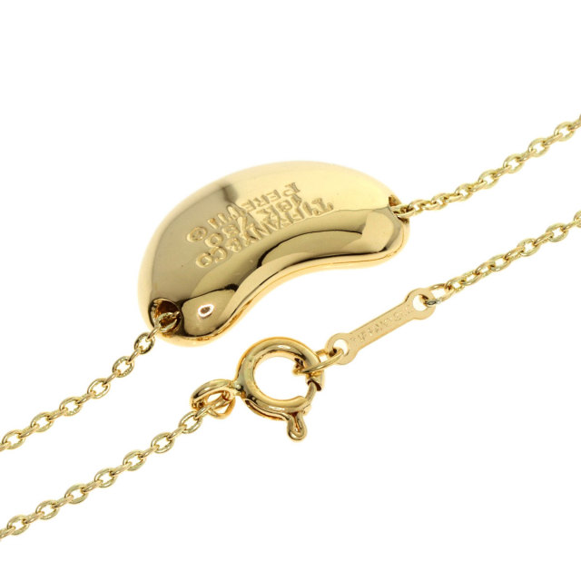 TIFFANY&Co. ティファニー ビーン ネックレス K18イエローゴールド 