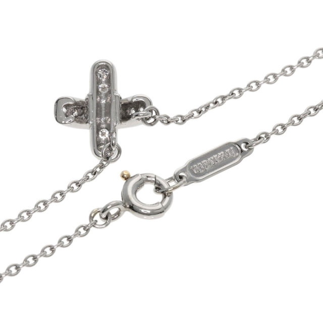 TIFFANY & CO. ティファニー ネックレス Pt950 - 4800724D0266 TIFFANY&Co. ティファニー クロス ネックレス Pt950プラチナ