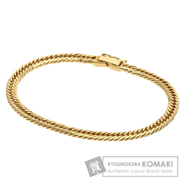 週末限定値下げ 8金 喜平イエローゴールドブレスレット 8k Italy 刻印  