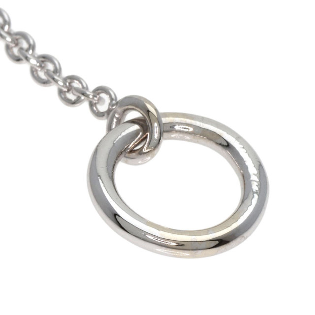 HERMES エルメス ミニ シェーヌダンクル ブレスレット K18ホワイト  