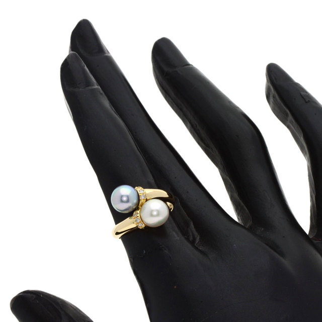 スタージュエリーパール&ダイヤリング STAR JEWELRY スタージュエリー パール 真珠 ダイヤモンド